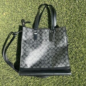 Coach Graham Structured Tote In Signature Canvas C3232